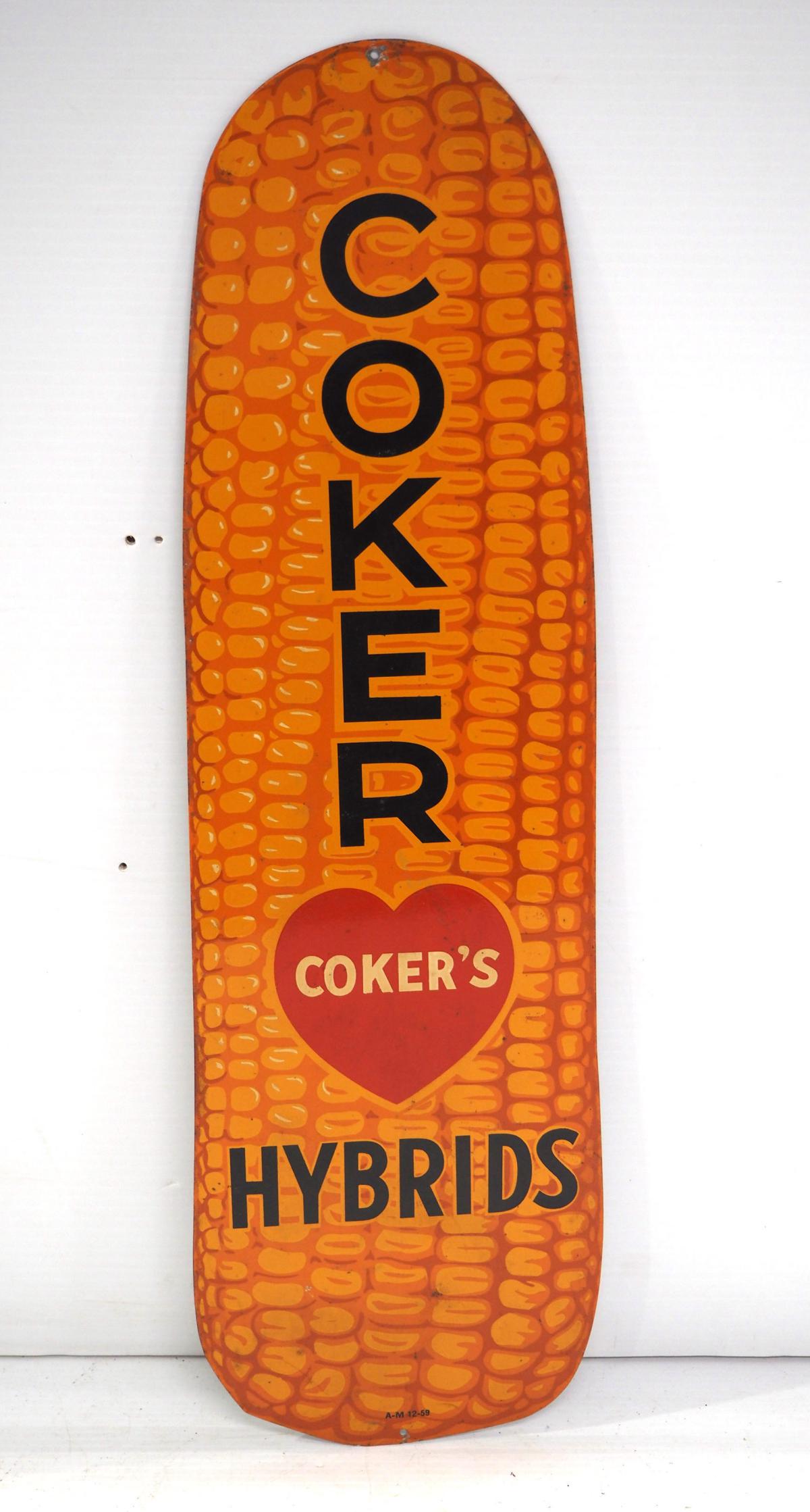 Cokers Hybrids sign (1 of 2)