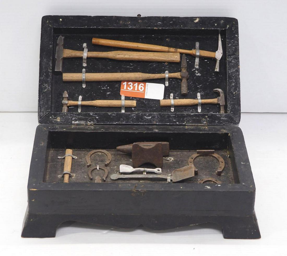 Salesman sample farrier & blacksmith tools (1 of 2)