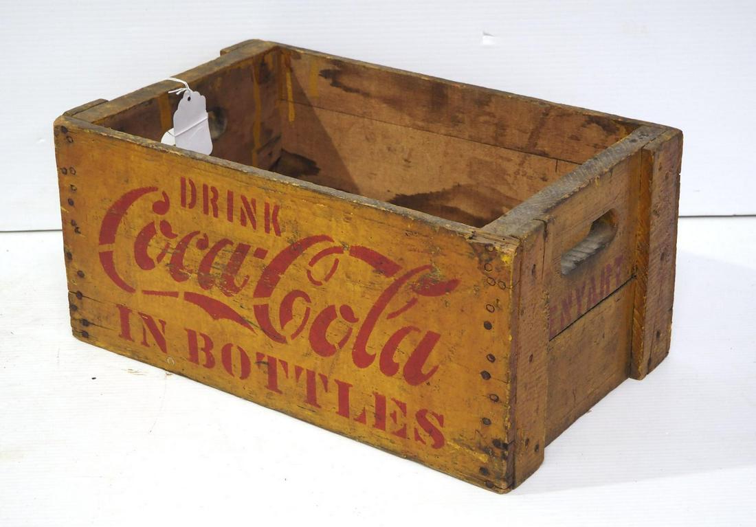 Coca Cola wooden box (1 of 3)