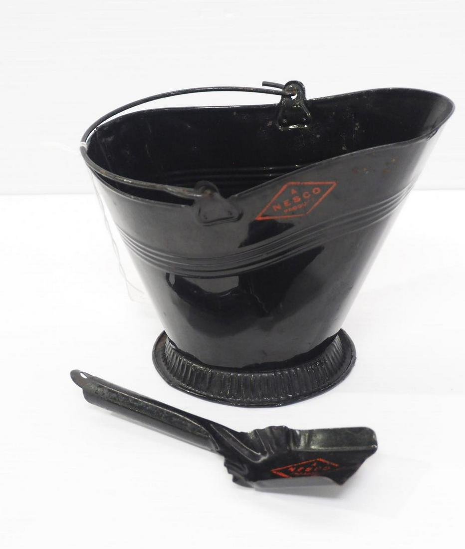 Salesman sample coal bucket & shovel (1 of 4)