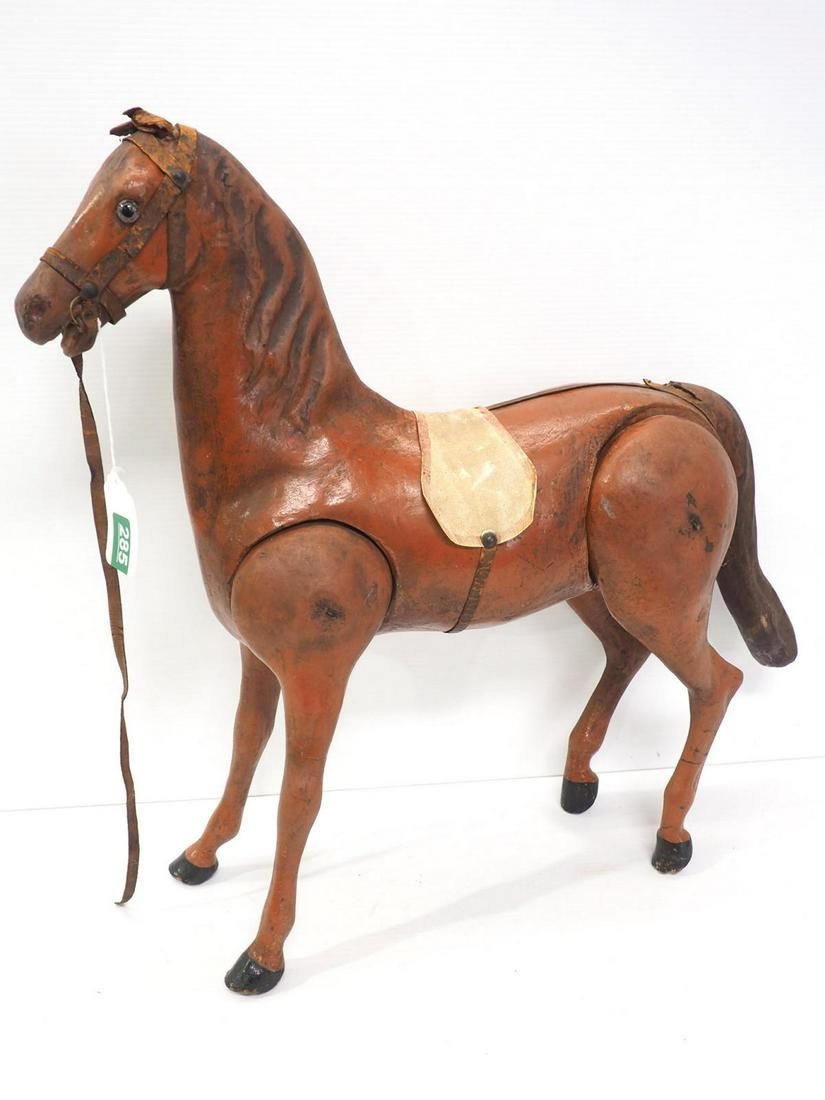 Mechanical paper mache horse (1 of 8)
