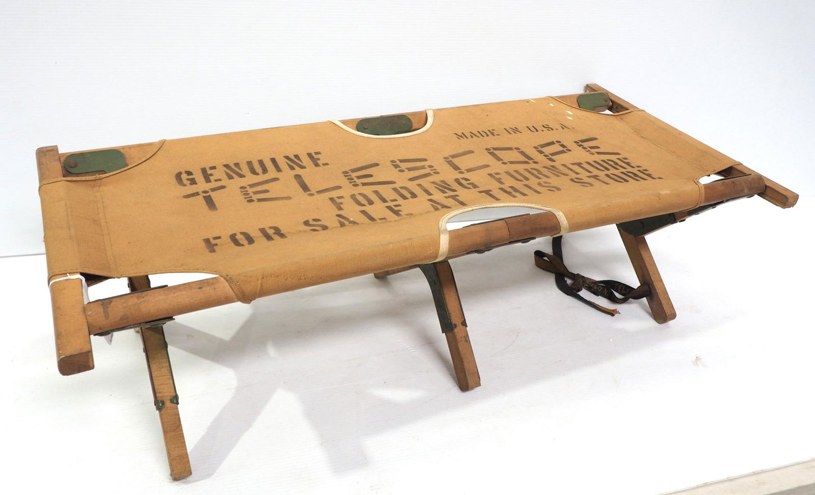 Genuine Telescope Folding Furniture cot (1 of 4)