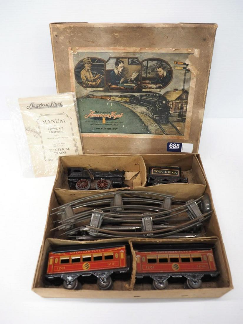 Early American Flyer train set (1 of 6)