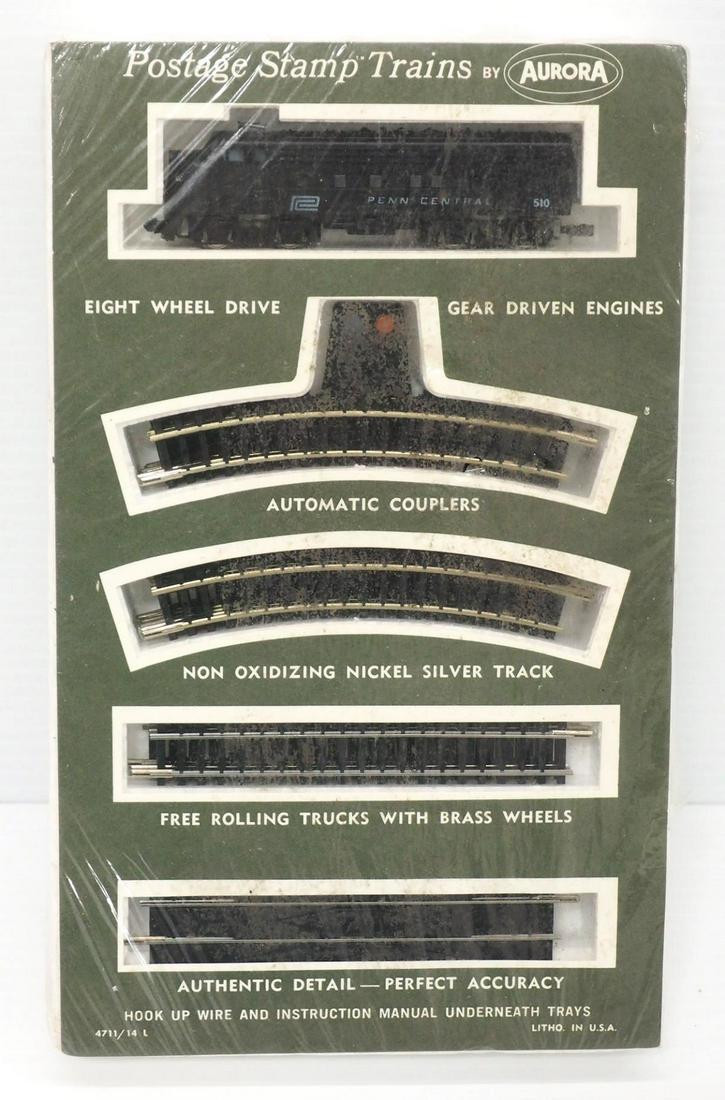 Postage Stamp Train Set by Aurora (1 of 4)