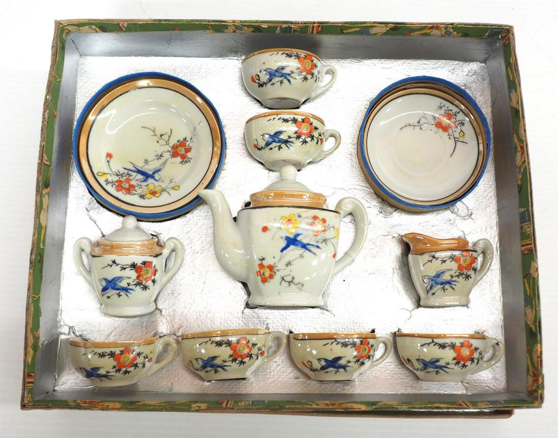 Birds & Flowers tea set (1 of 5)