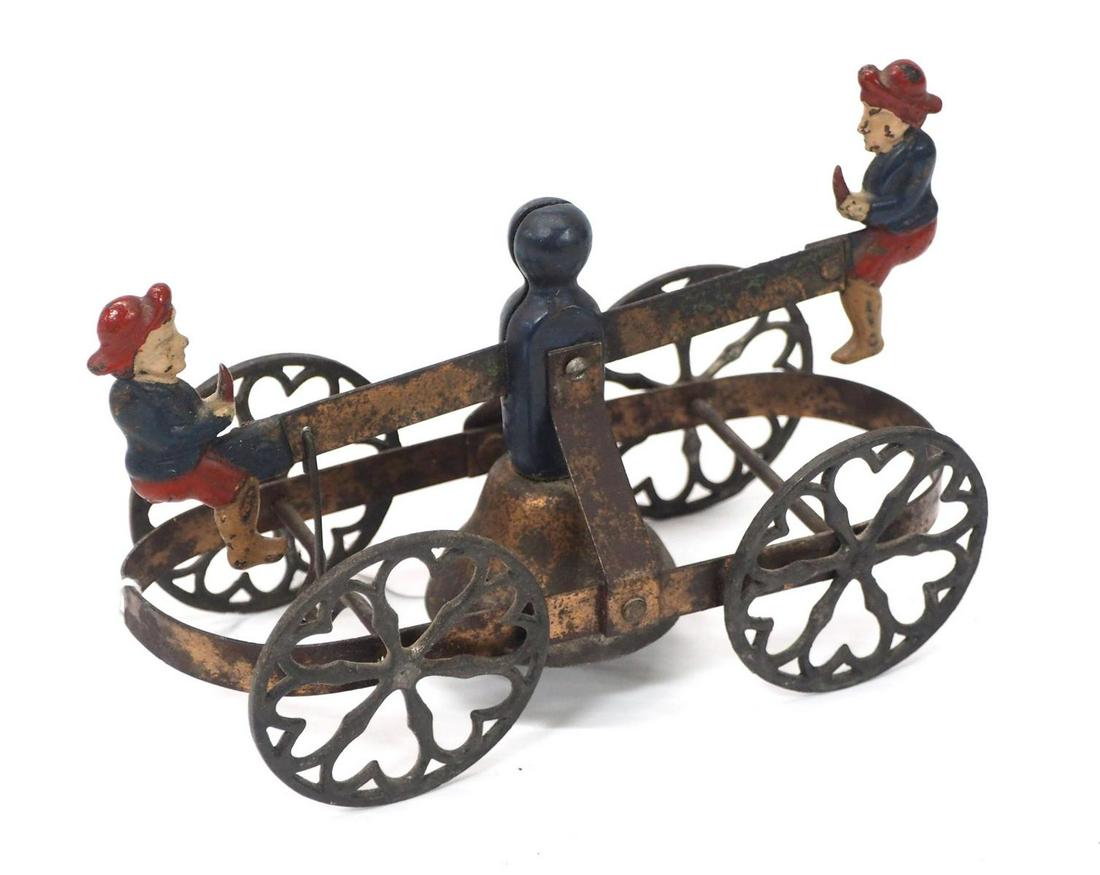 1800s Banana Boys Bell Toy (1 of 3)