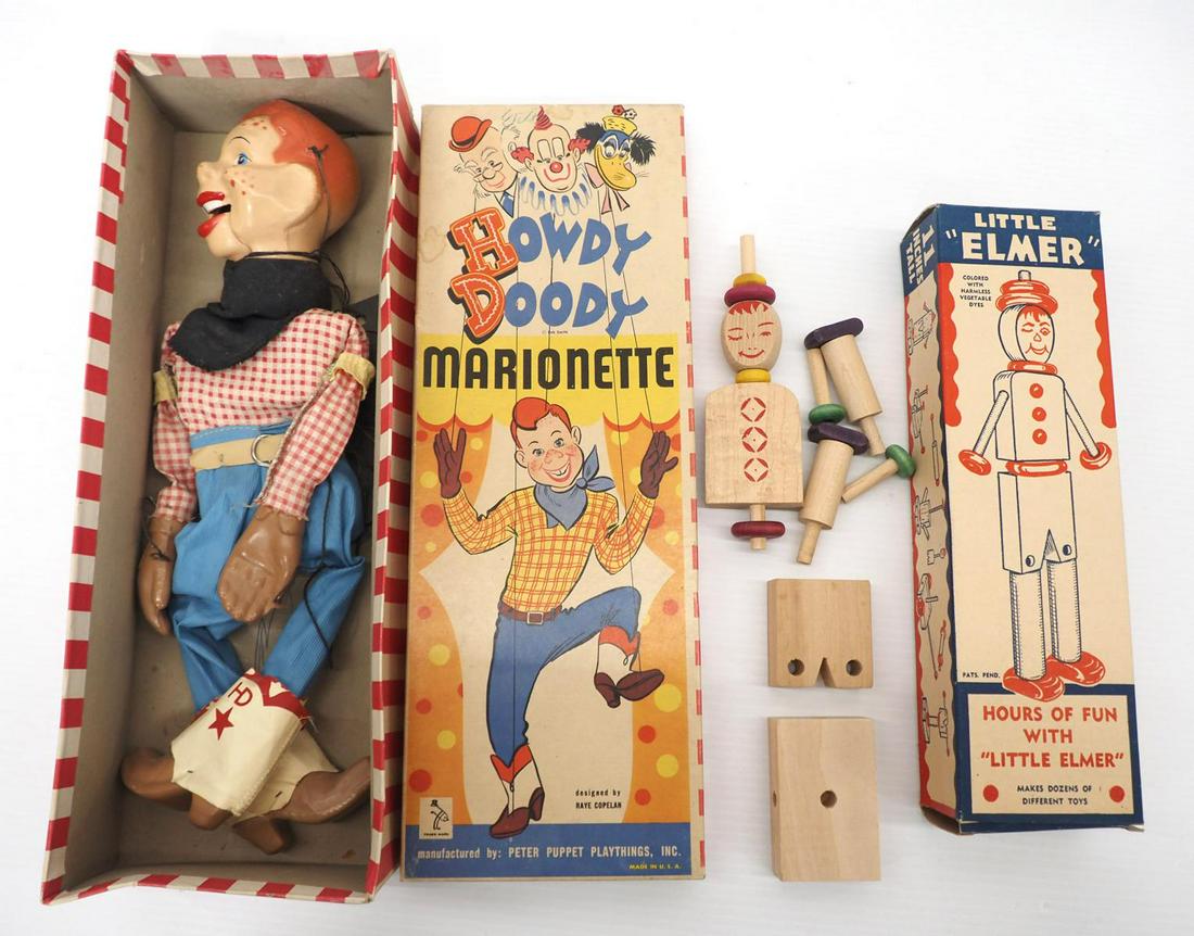 (2) Wooden puppet toys (1 of 5)