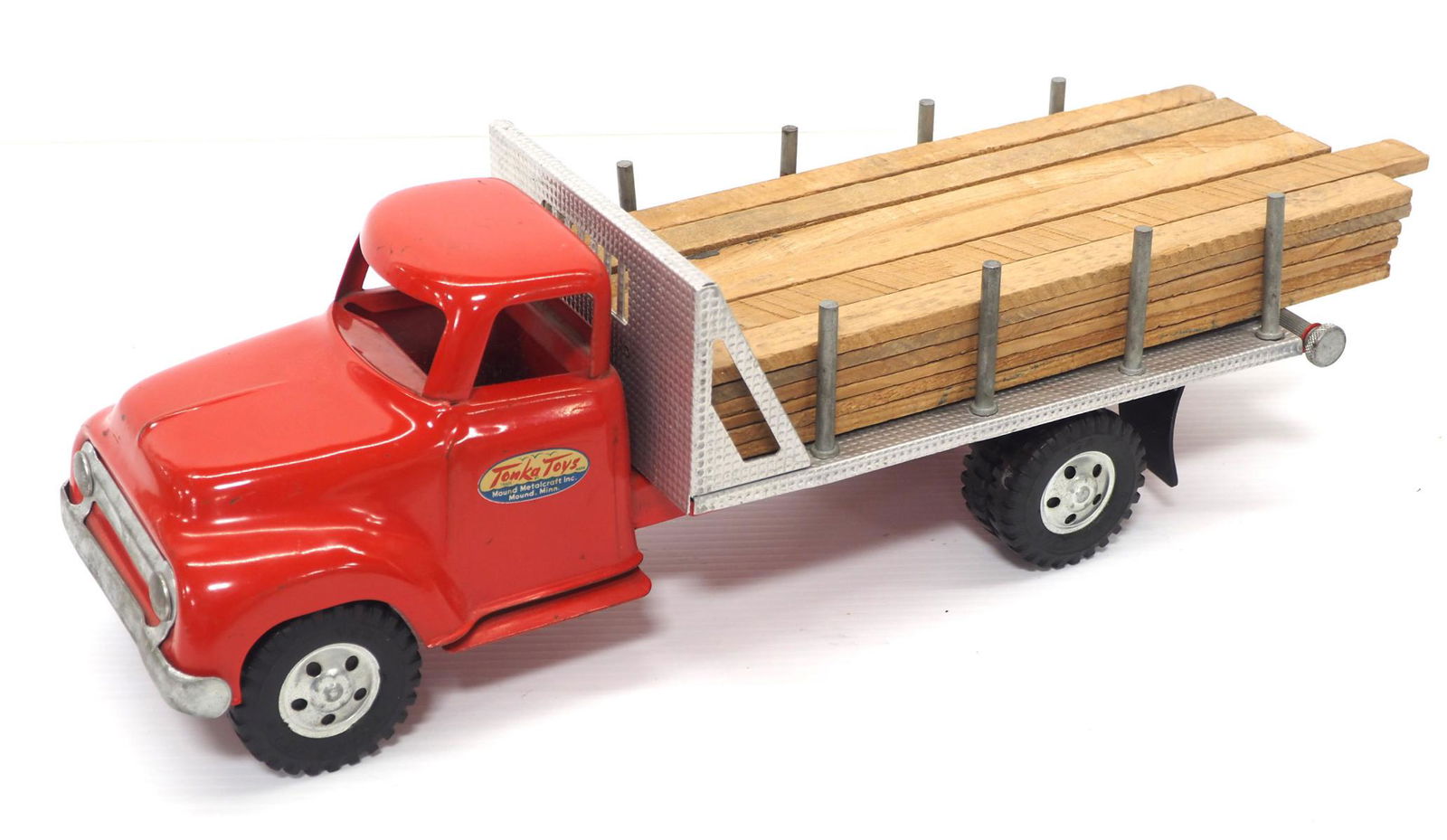 Tonka Flatbed Truck with Lumber (1 of 3)