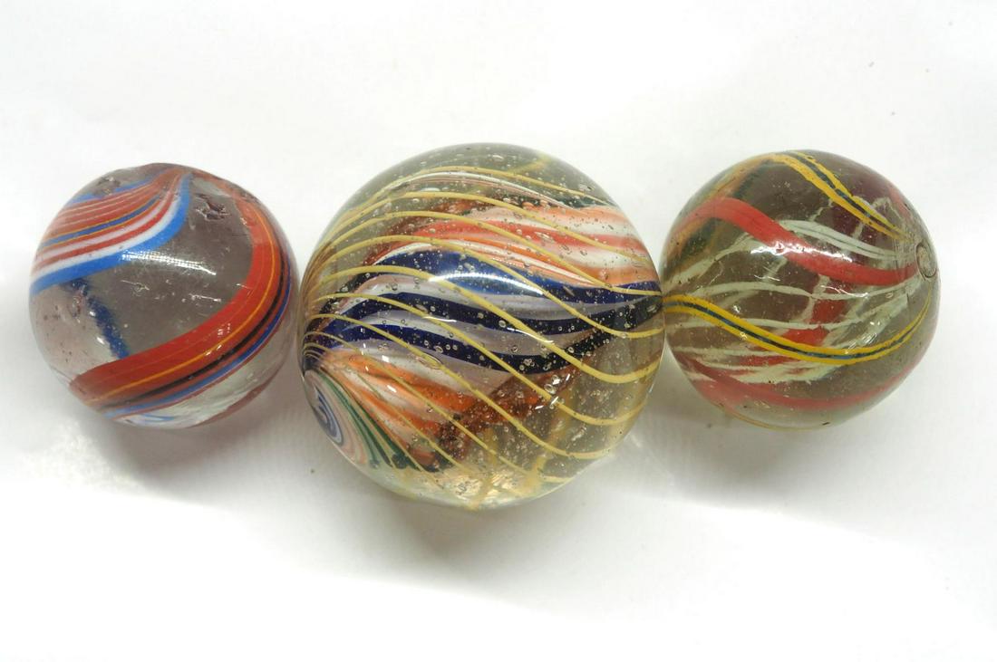 (3) Swirl marbles (1 of 2)
