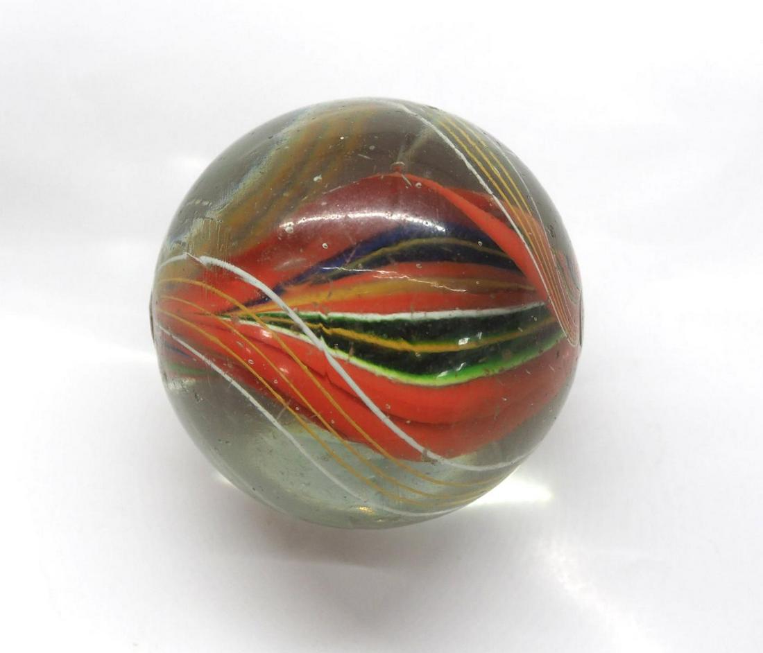 Very large swirl marble with solid core (1 of 4)