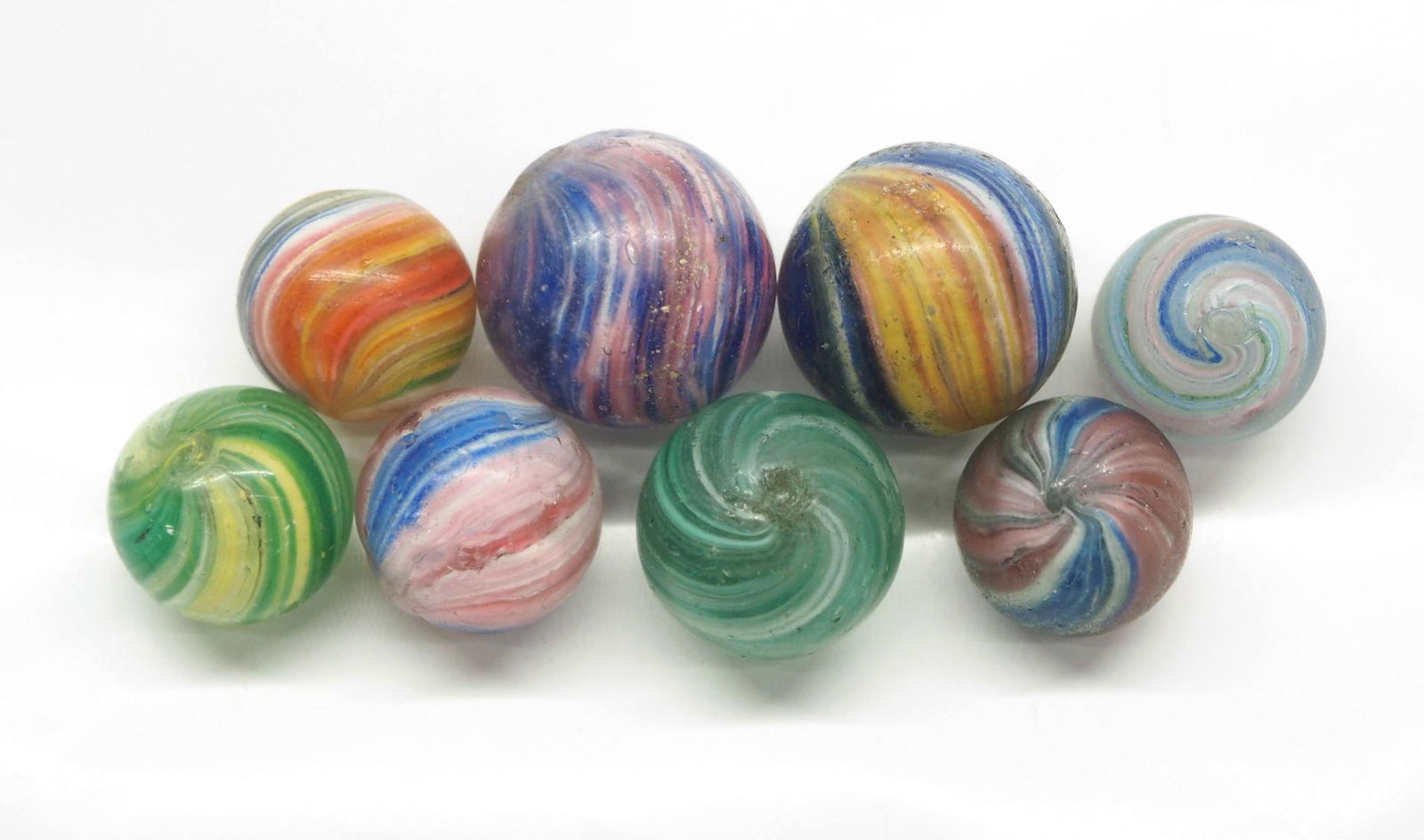 (8) Nice onionskin marbles (1 of 3)