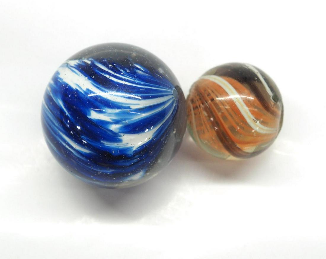 (2) Swirl marbles (1 of 2)