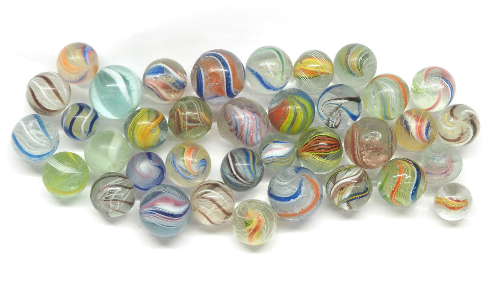 (36) Swirl marbles (1 of 4)