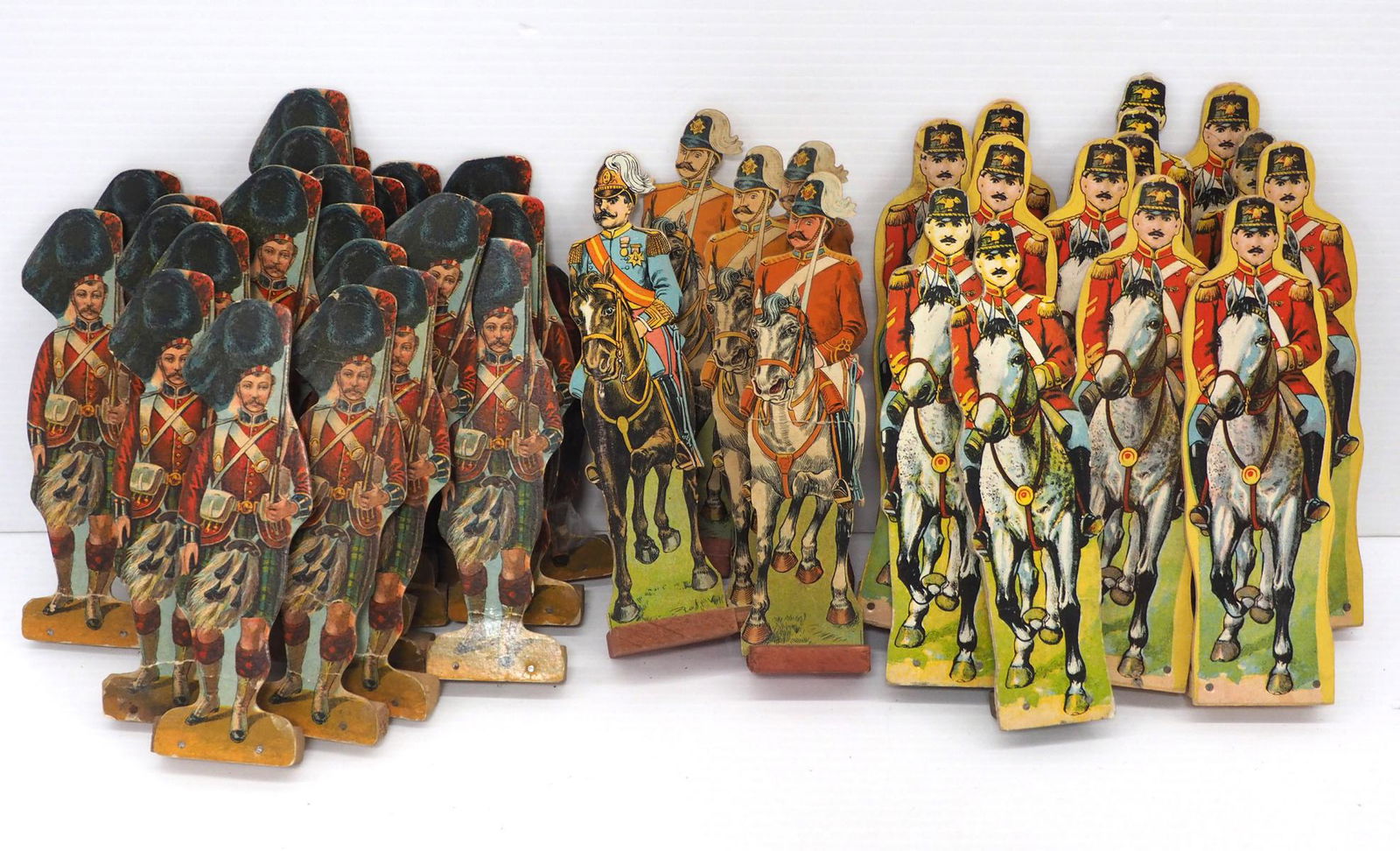 (41) Lithographed Cardboard Figures (1 of 3)