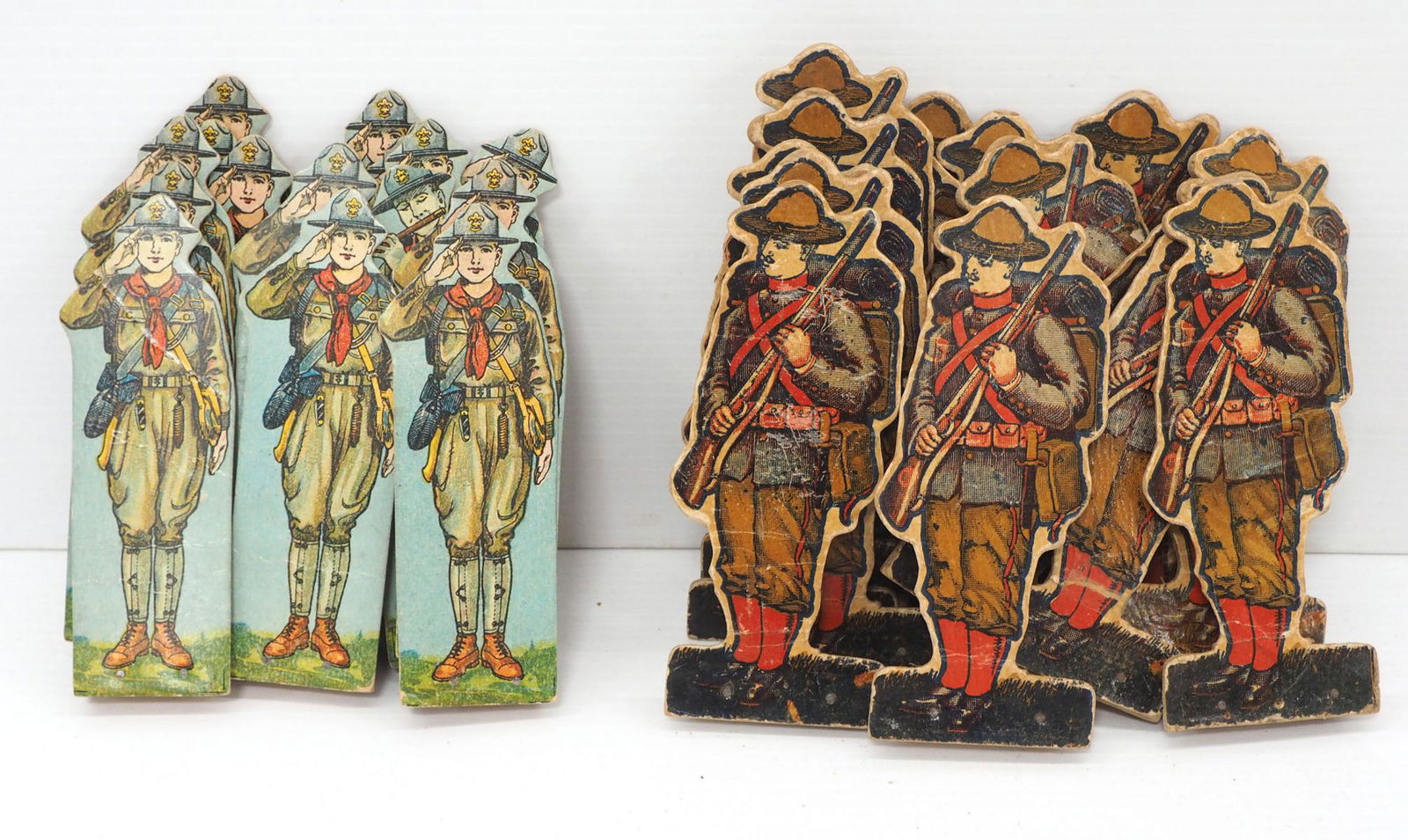 (31) Lithographed Cardboard Figures (1 of 3)