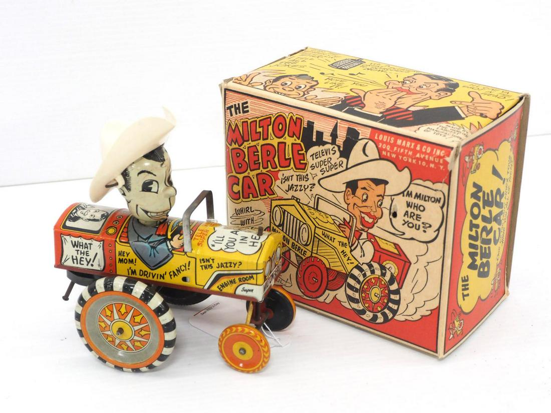 Marx wind-up Milton Berle Car (1 of 4)