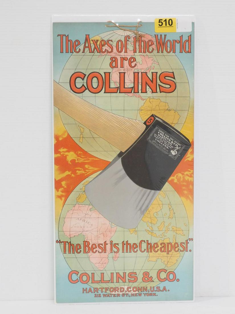 Collins "The Axes of the World are Collins" poster (1 of 3)