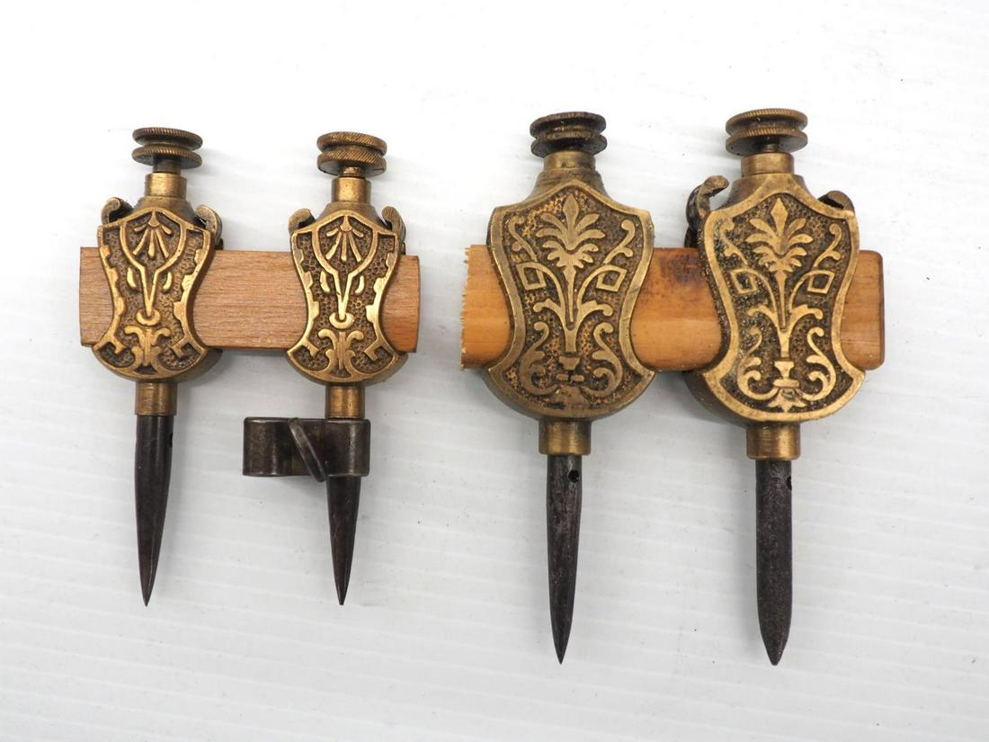 (2) Sets of Stanley brass Trammel Points (1 of 3)