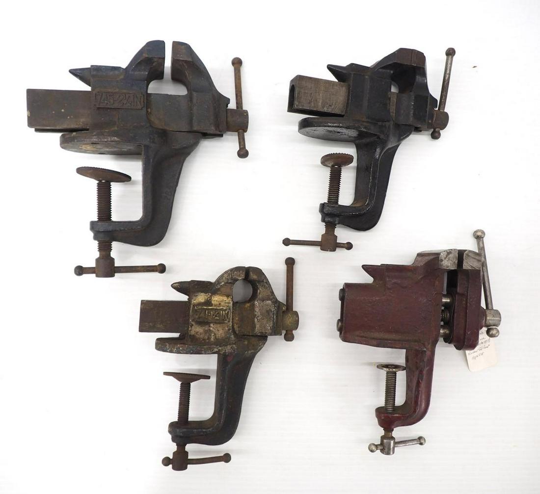 (4) Stanley Bench Vises (1 of 4)