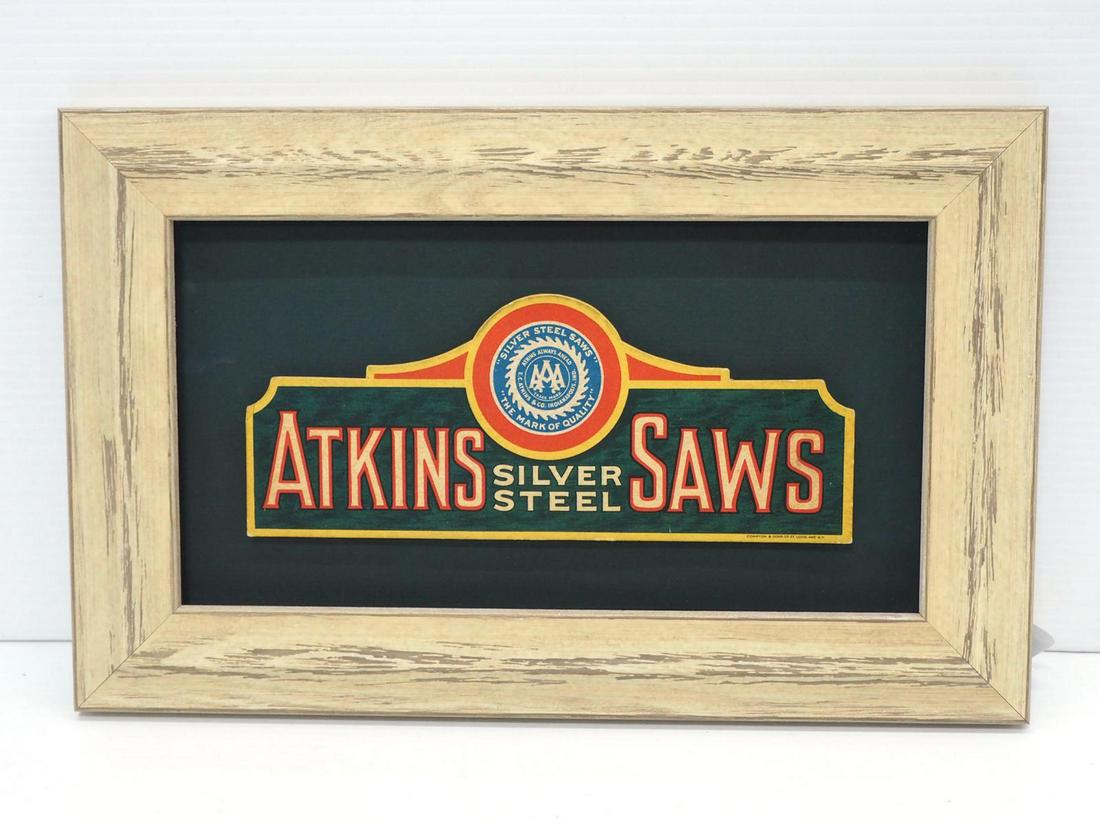 Atkins Silver Steel Saws advertisement (1 of 2)