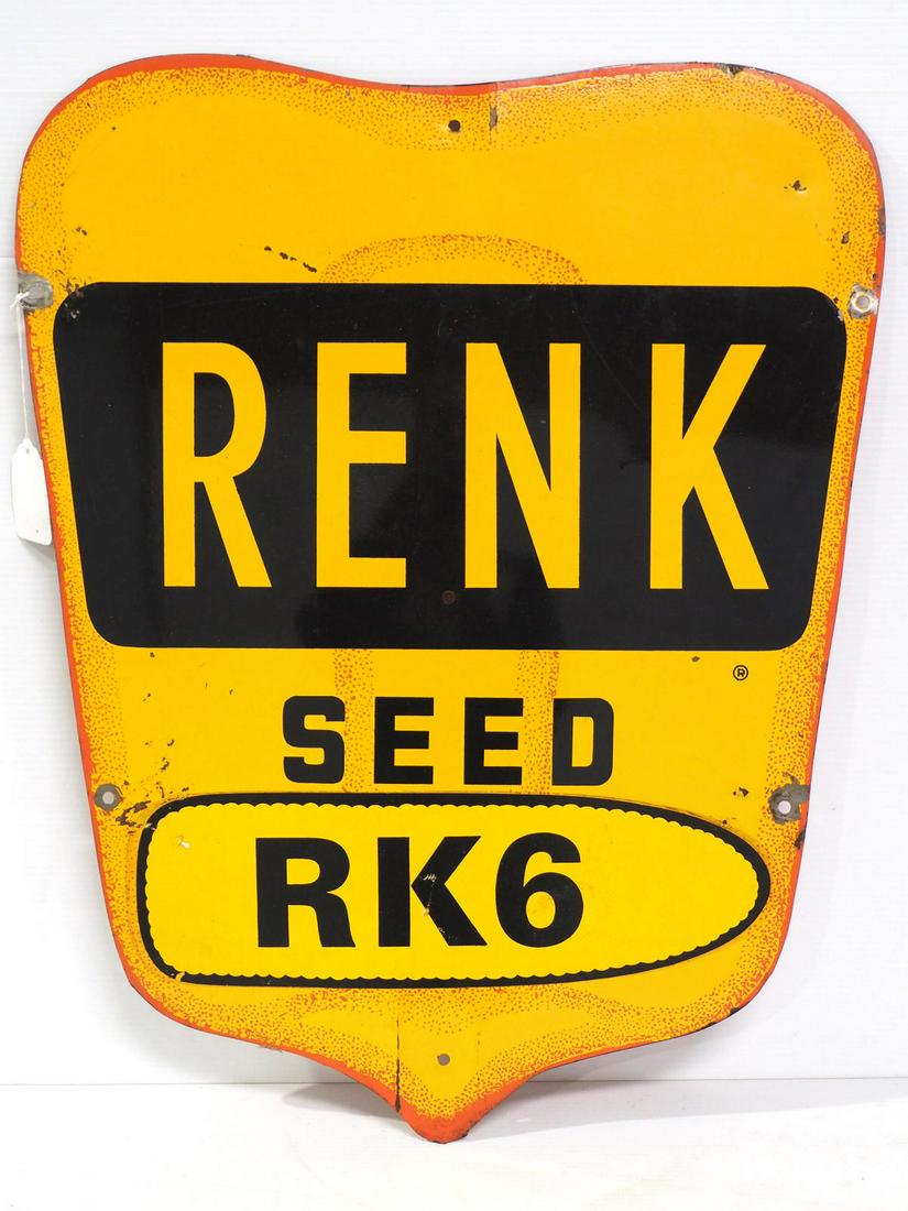 Renk Seed sign: 22"x28" SST Renk Seed sign -Good