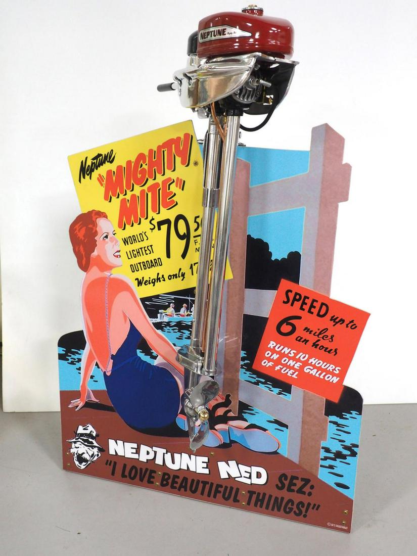 Neptune Model 17A1 Mighty Mite boat motor (1 of 8)
