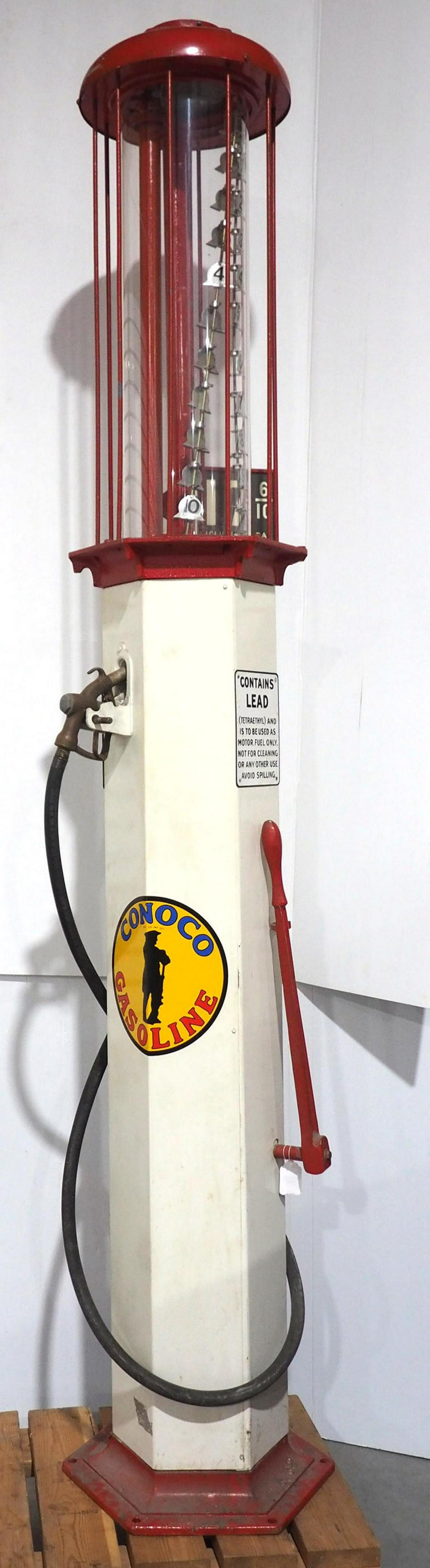 10 gallon Visible gas pump (1 of 7)