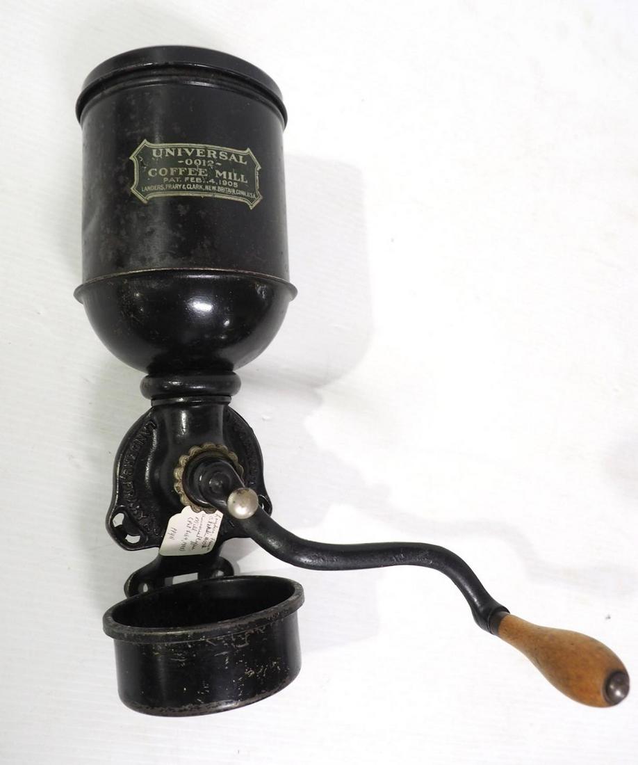 Universal No.0012 wall-mount coffee grinder (1 of 4)