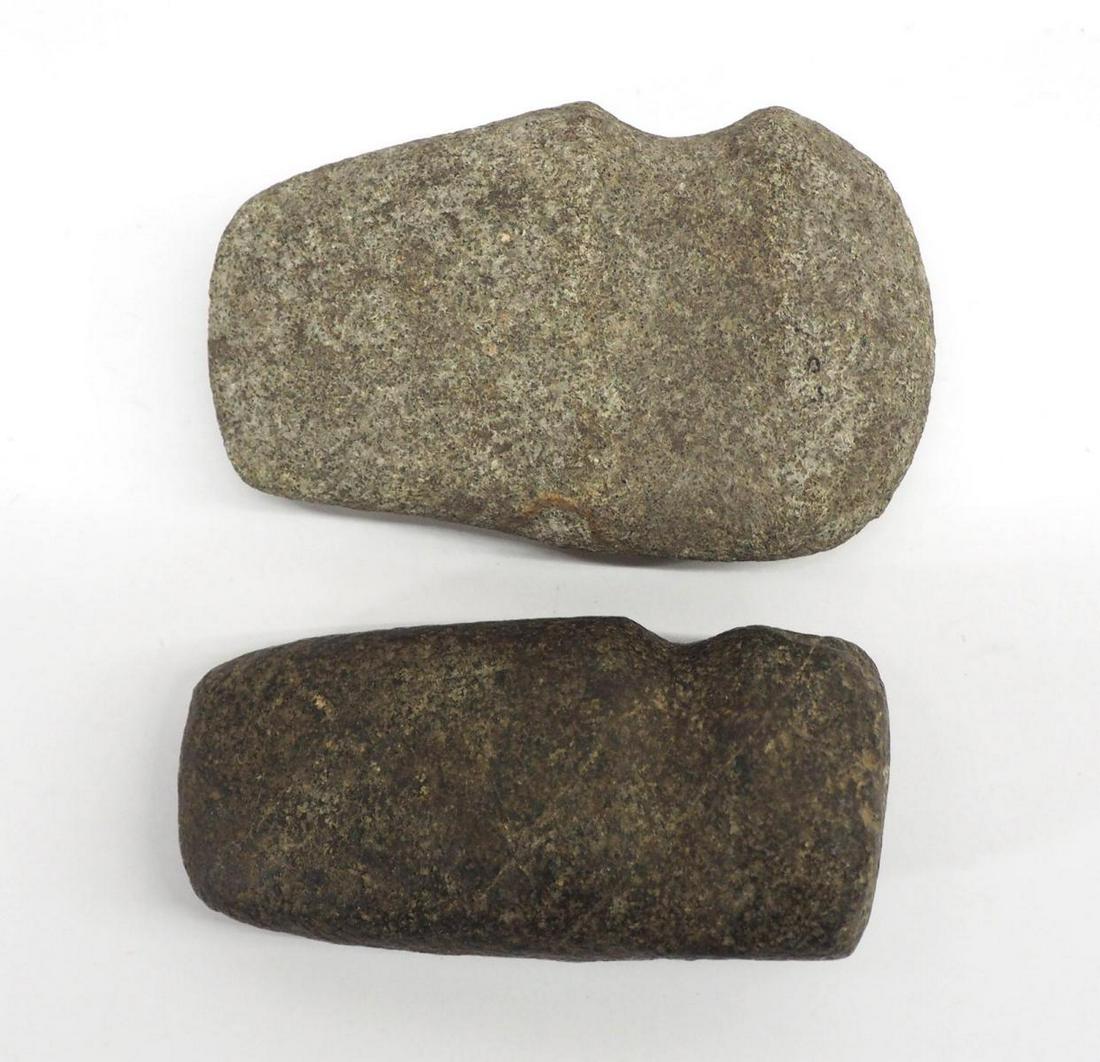 (2) 3/4 Groove Axes: (2) 3/4 Groove Axes: 4-1/4" x 1-3/4" from Hicksville, OH / 4-1/4" x 2-1/2" from PA, Ex: Marko Watkins