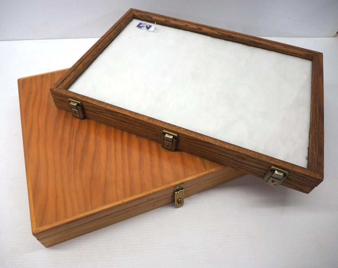 (2) Wooden Cases (1 of 1)