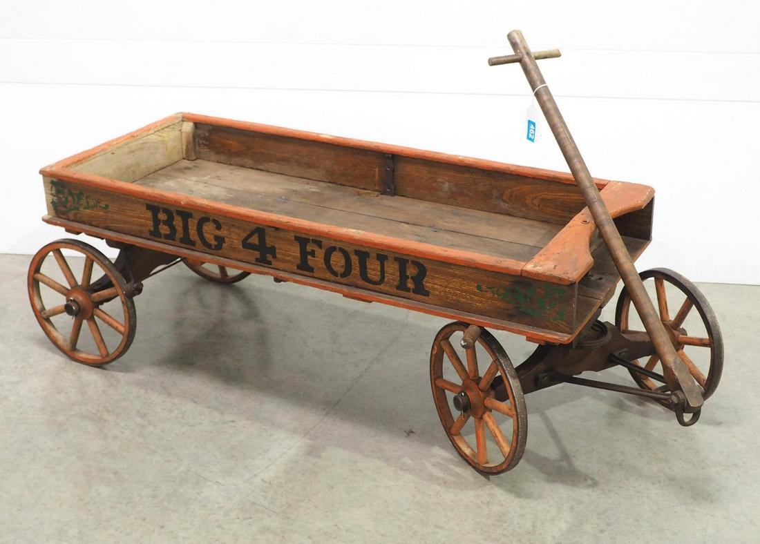 "Big 4 Four" child's coaster wagon (1 of 5)