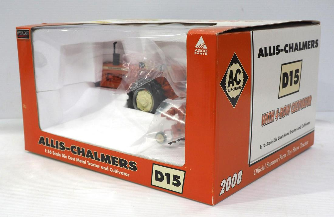 Allis Chalmers D-15 with 4 Row Cultivator (1 of 3)