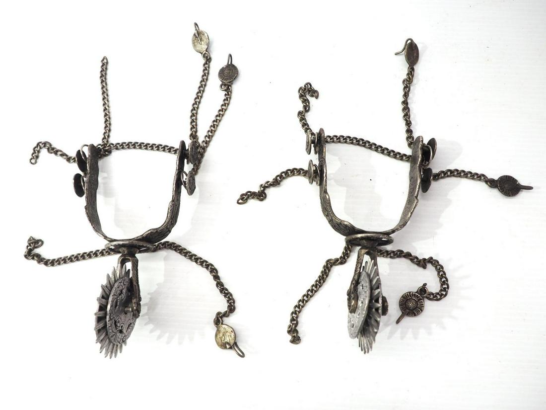 Very fancy silver spurs (1 of 3)