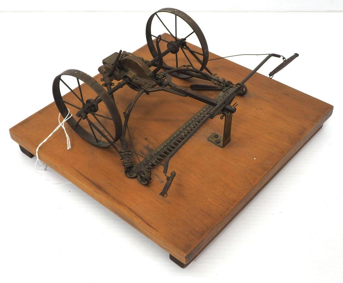 Salesman sample Dain hay mower (1 of 2)