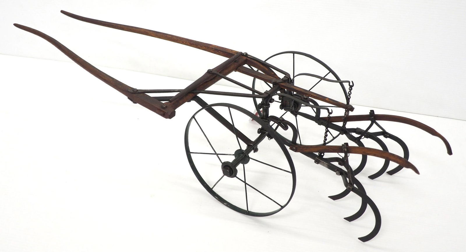 Early salesman sample walk-behind cultivator (1 of 6)