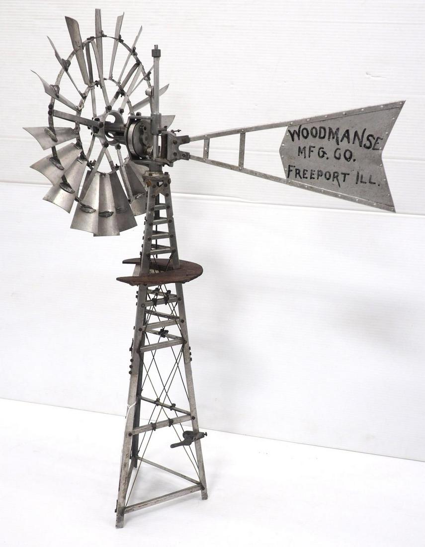 Salesman sample Woodmanse Mfg. windmill (1 of 6)