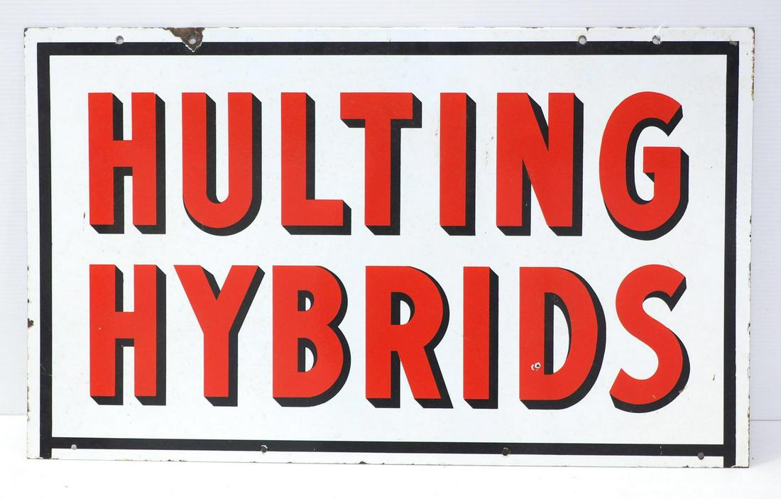 Hulting Hybrids sign (1 of 2)