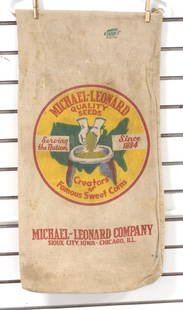 Michael Leonard Quality Seeds seed bag: Michael Leonard Quality Seeds seed bag