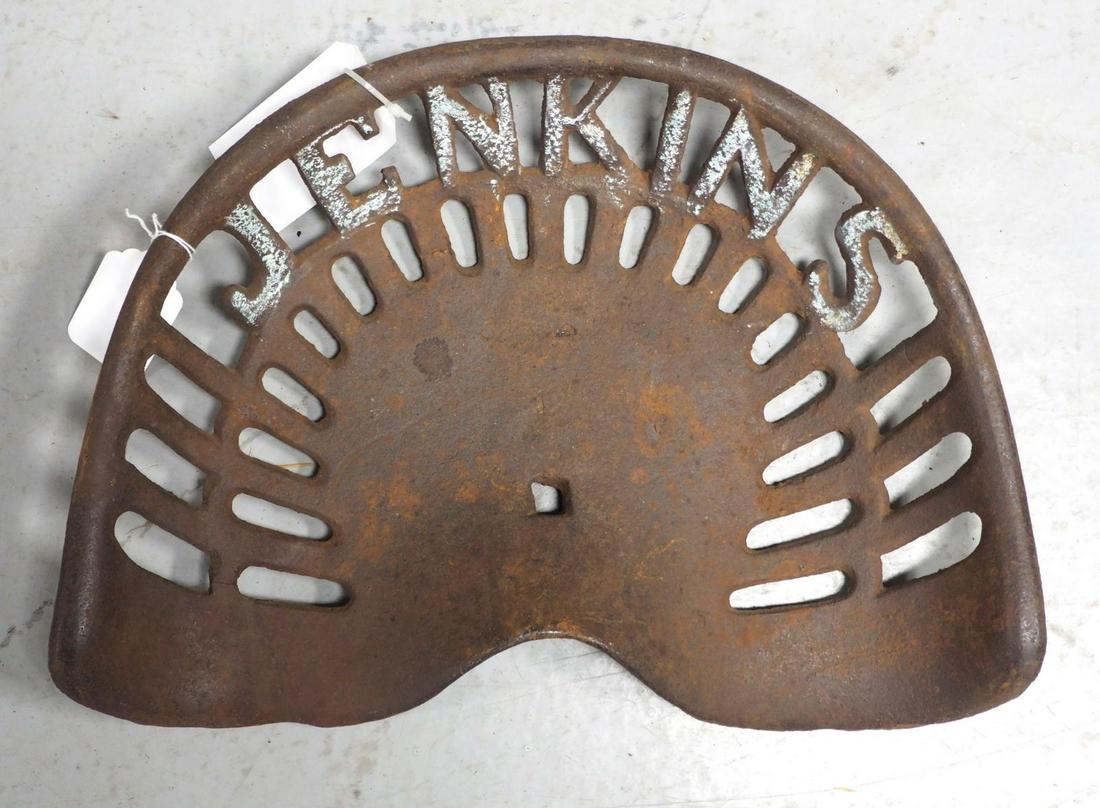 Jenkins cast iron seat: Jenkins cast iron seat