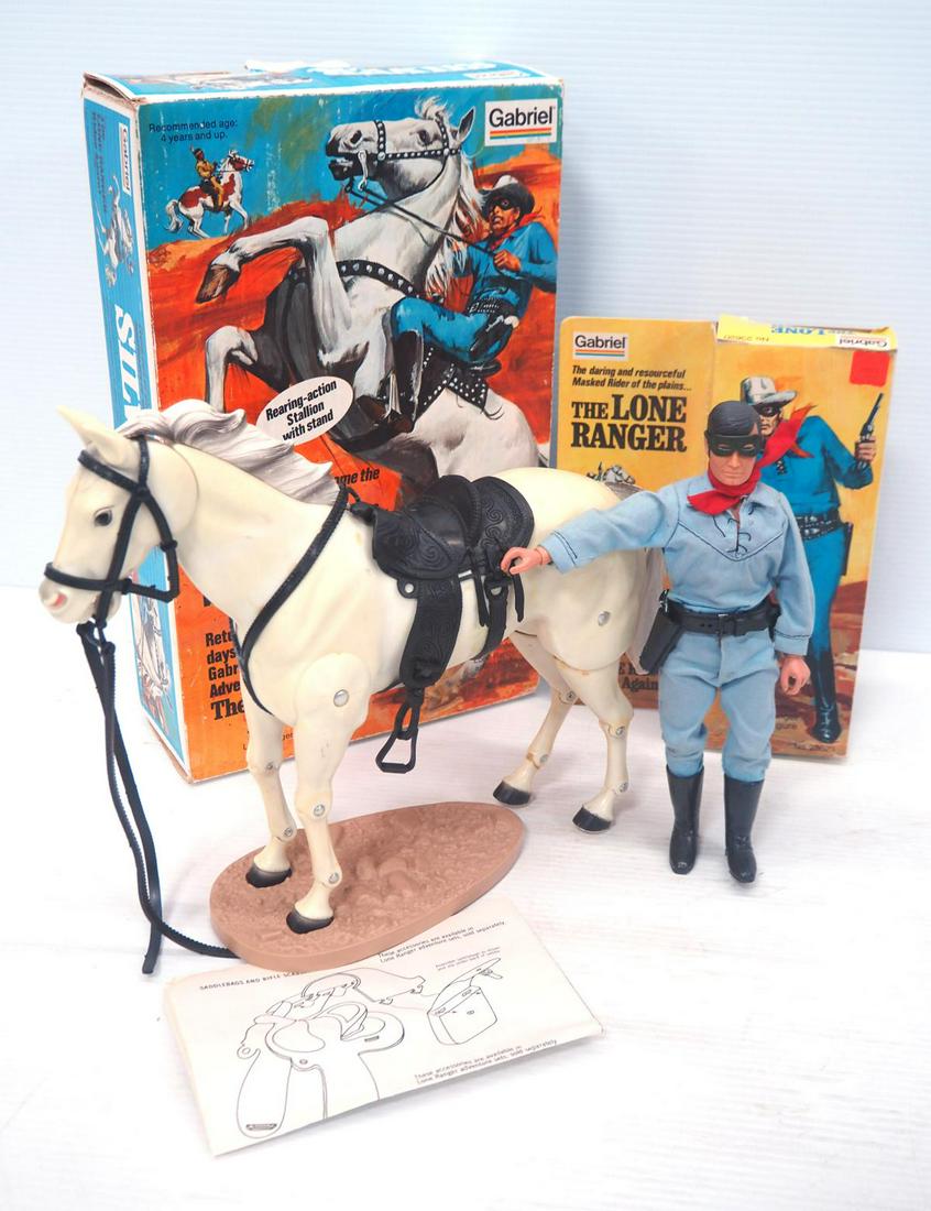 Gabriel Lone Ranger & "Silver" Horse (1 of 6)