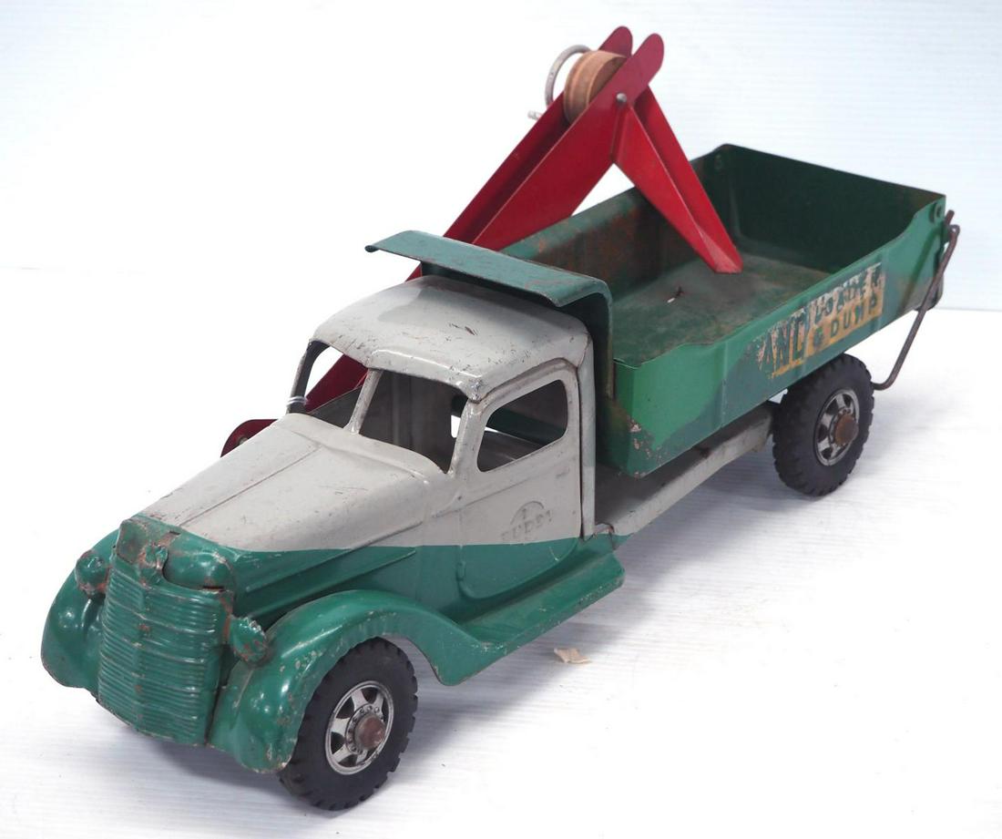 Buddy L Pressed Steel Sand Loader Dump Truck (1 of 4)