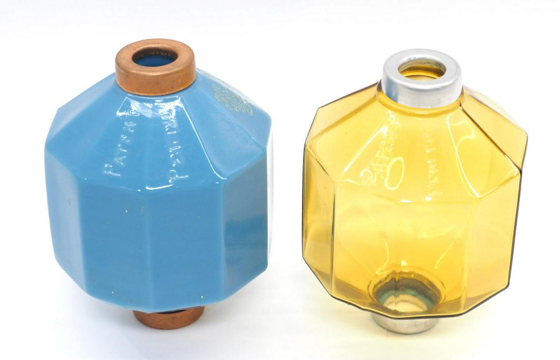 (2) D&S embossed lightning rod balls (1 of 2)