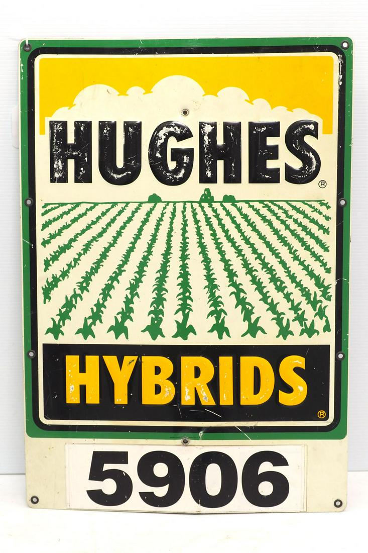 Hughes Hybrids sign (1 of 4)