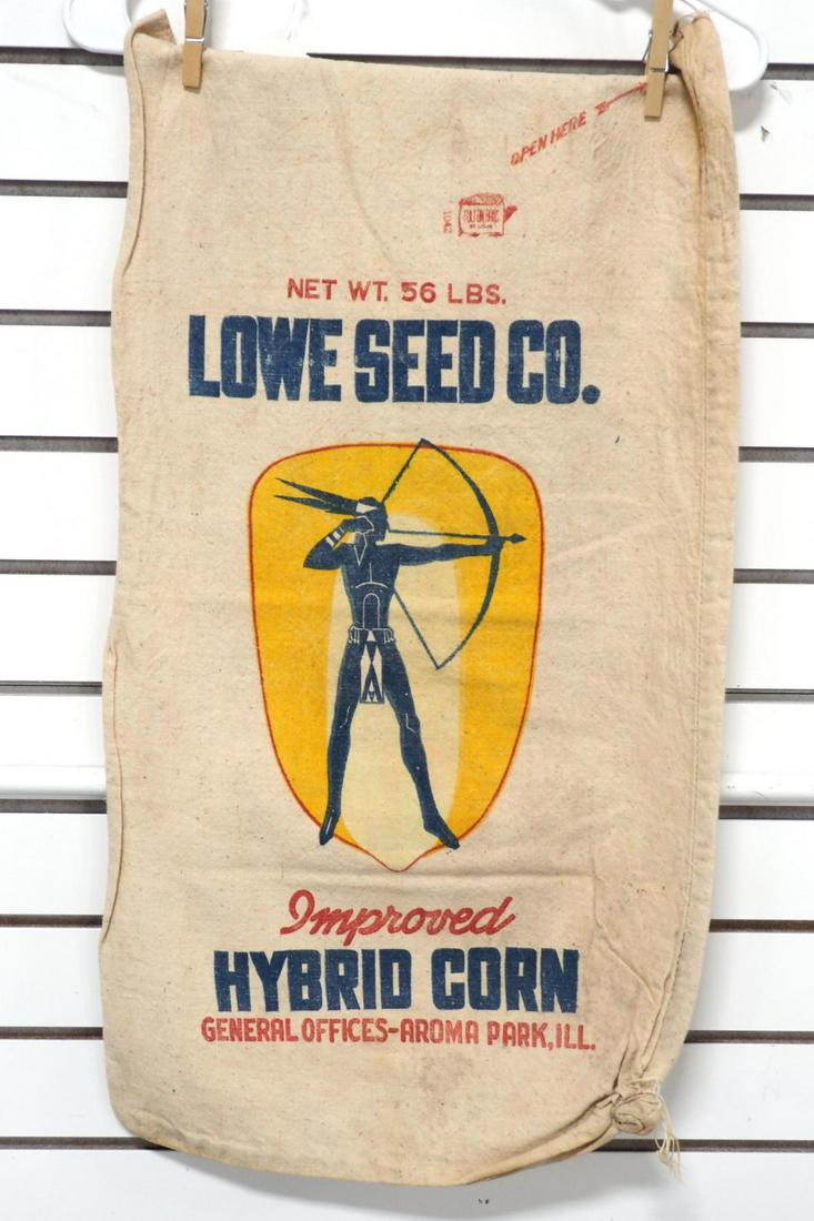 Lowes Cloth Seed Corn Bag Auction