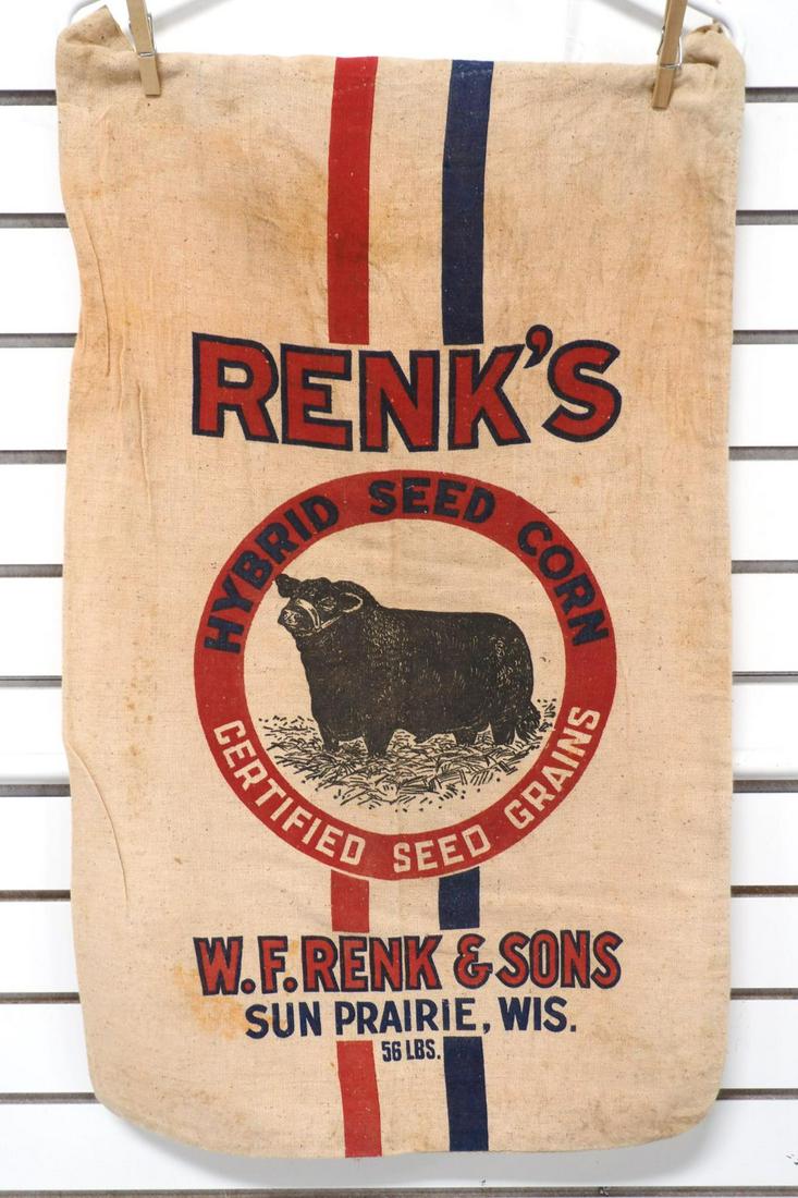 Renks cloth seed corn bag: Renks cloth seed corn bag