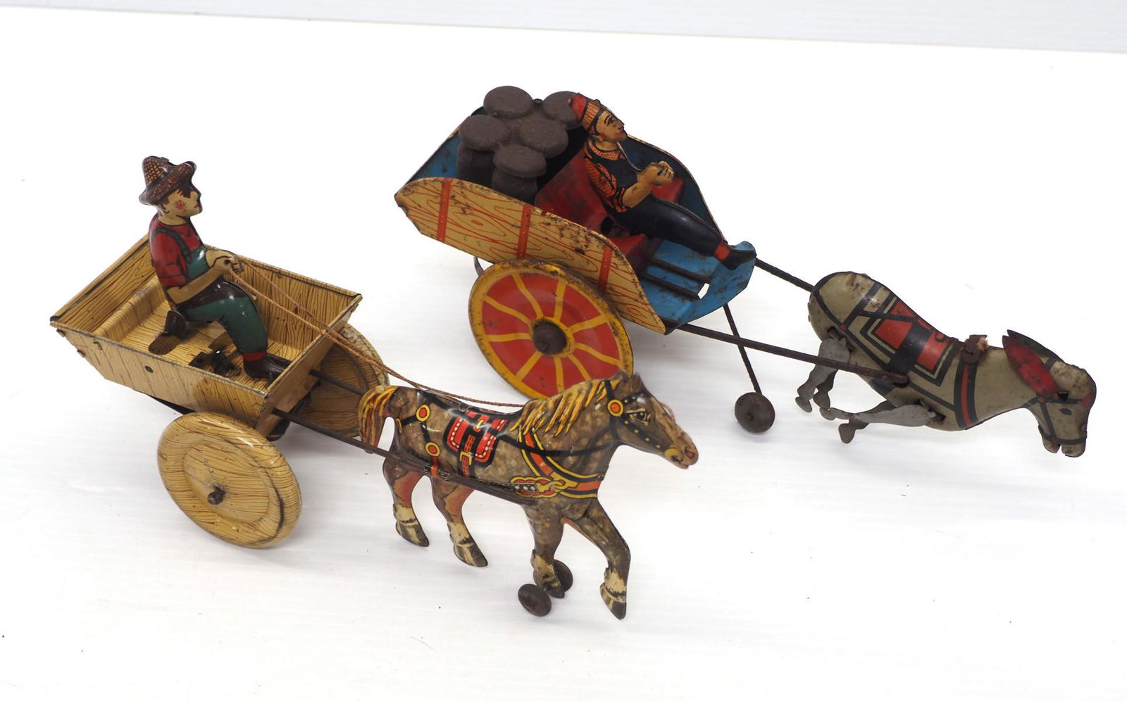 (2) Tin wind-up toys (1 of 2)