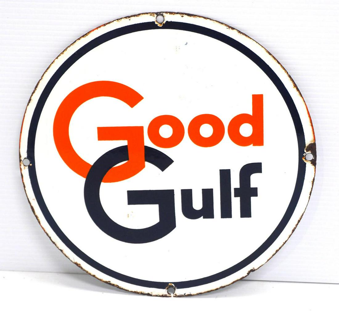 Good Gulf pump plate (1 of 2)