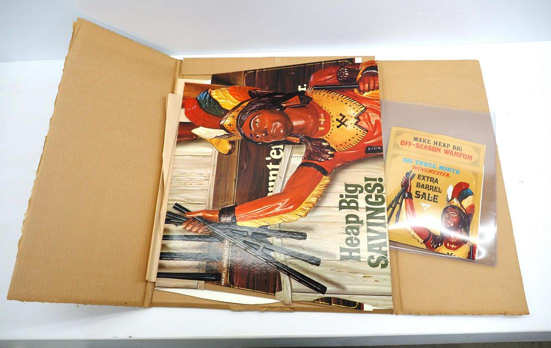 Winchester Shotgun store advertising stand-up (1 of 3)