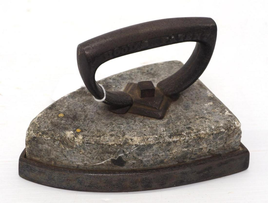 Cast iron and soapstone iron: Cast iron and soapstone iron