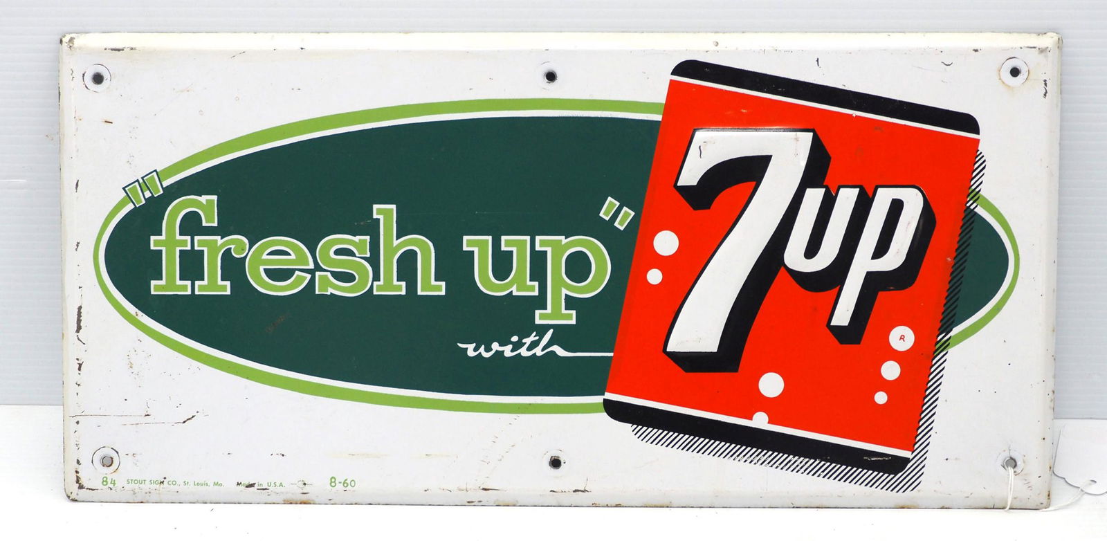 7-Up "Fresh Up" sign (1 of 3)